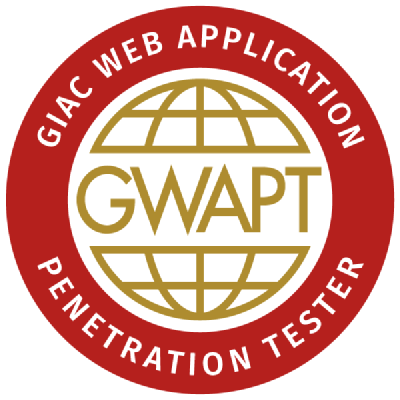 GIAC Web Application Penetration Tester (GWAPT)