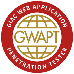 GIAC Web Application Penetration Tester (GWAPT)