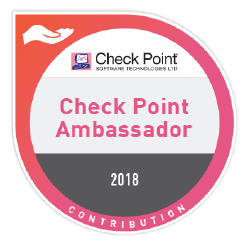 Check Point Ambassador 2018