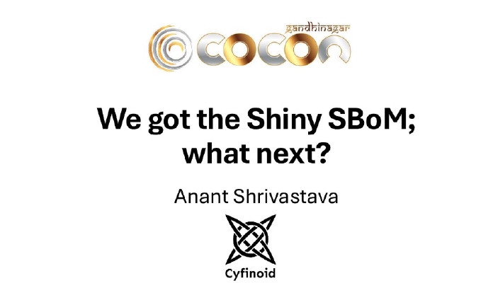 We got Shiny SBoM; What Next?