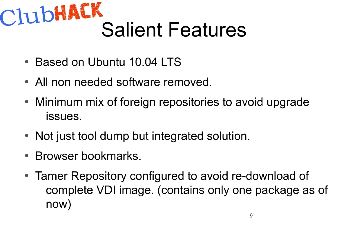 Slide 9 of Android Tamer Clubhack