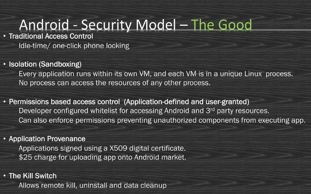 Slide 9 of Android Village