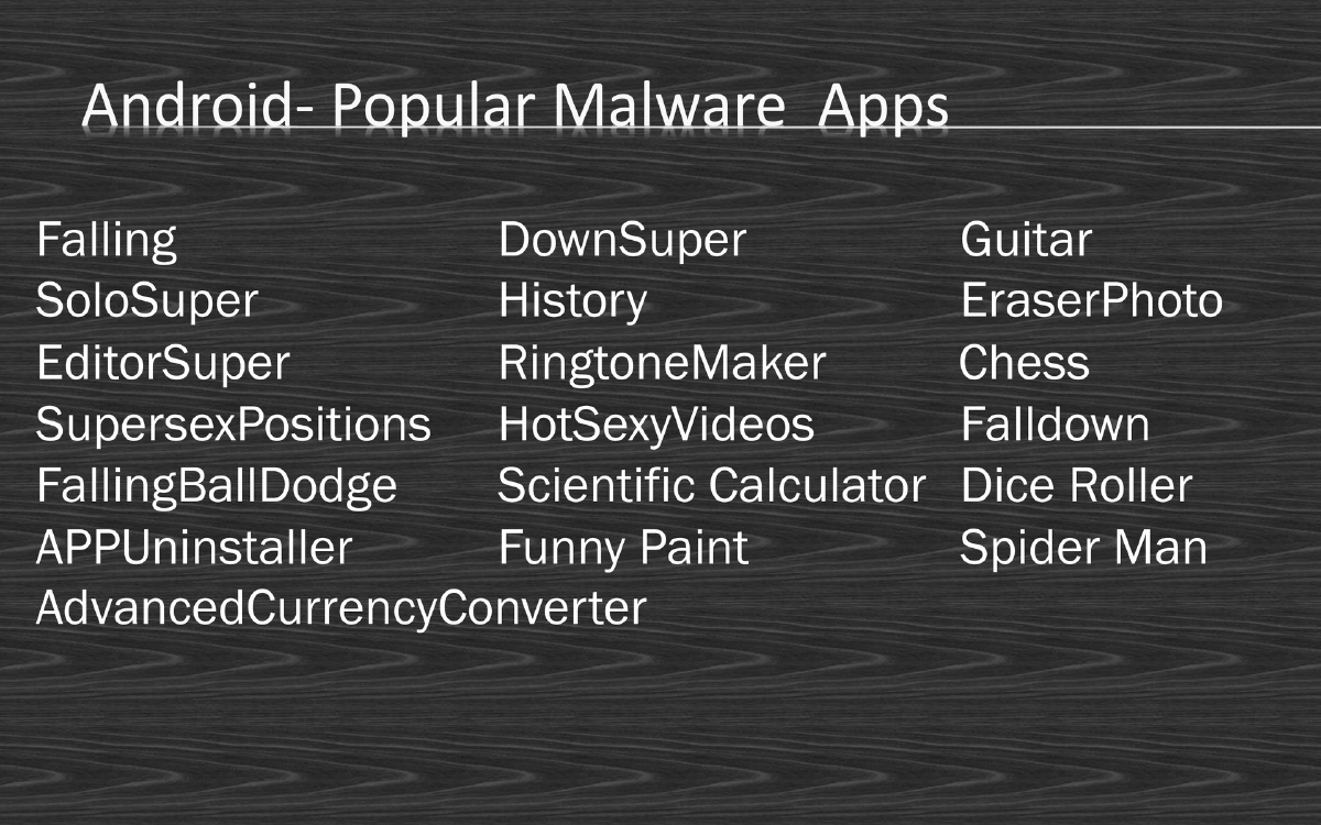 Slide 24 of Android Village