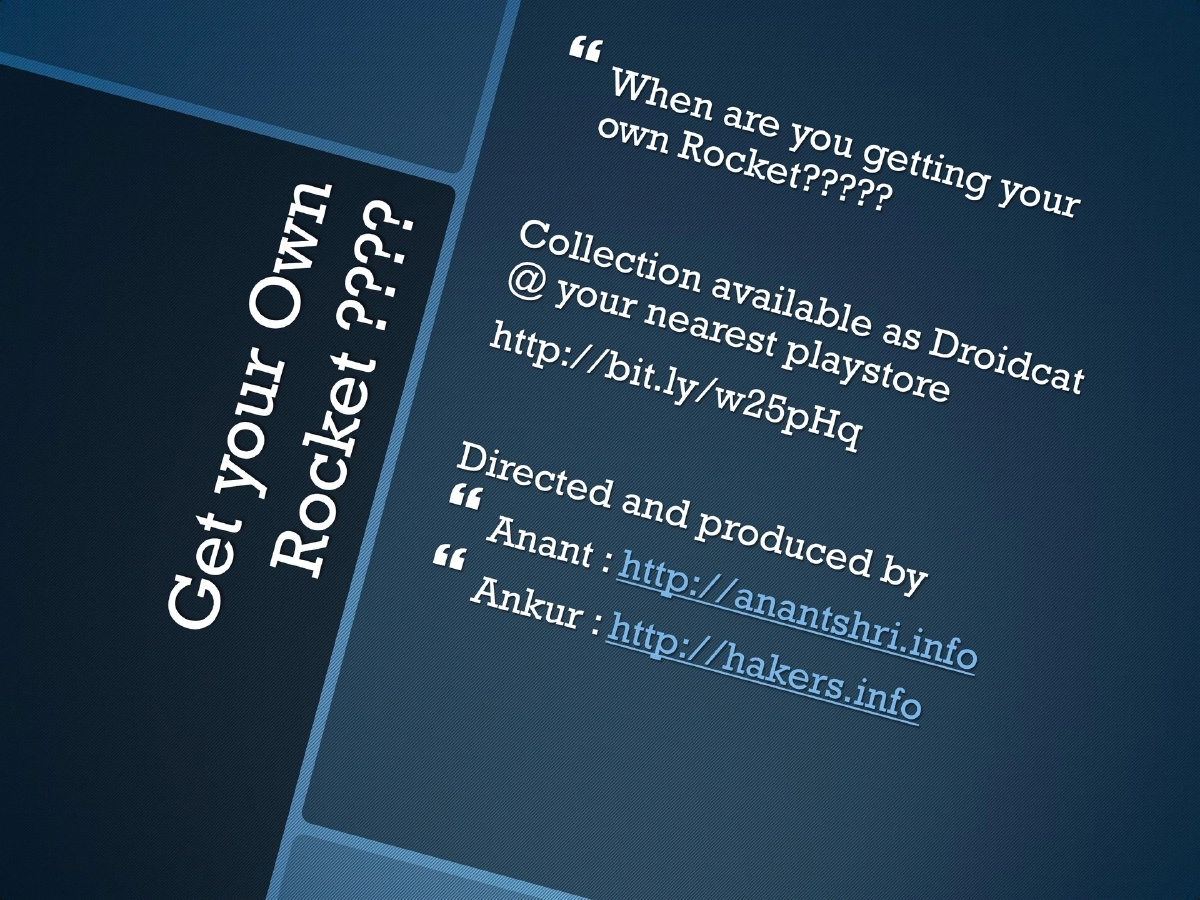 Slide 18 of Pocket Me Rocket