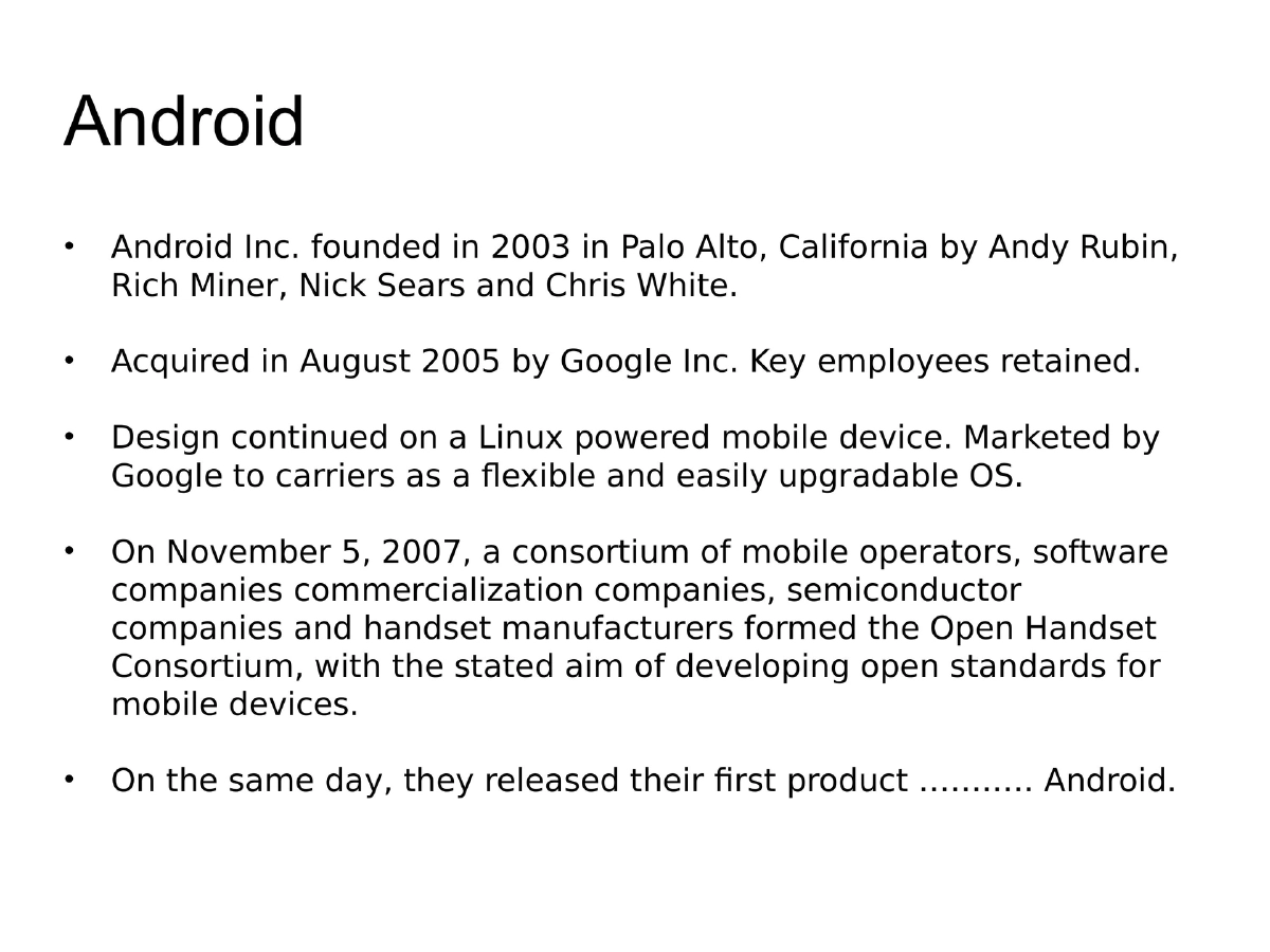 Slide 6 of Deep Dive Android Cocon