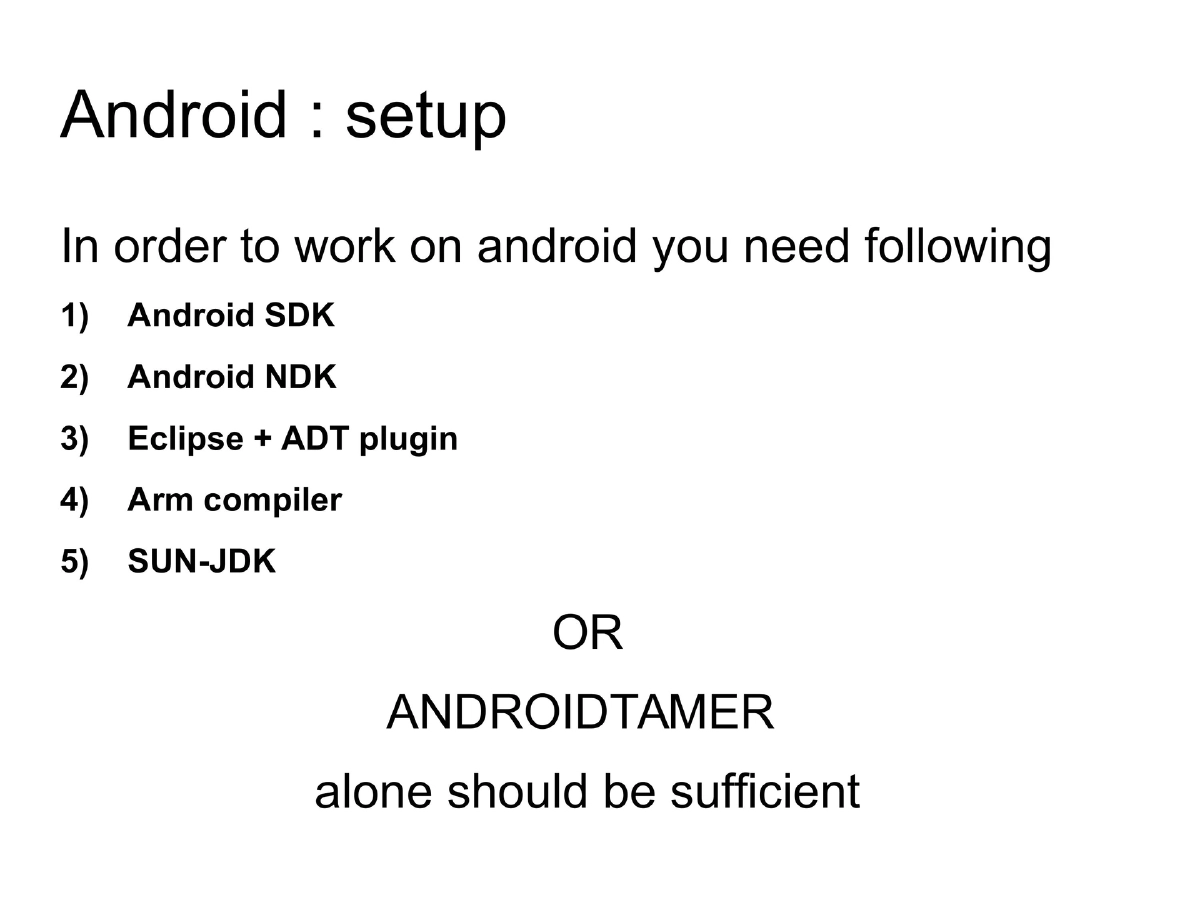 Slide 16 of Deep Dive Android Cocon