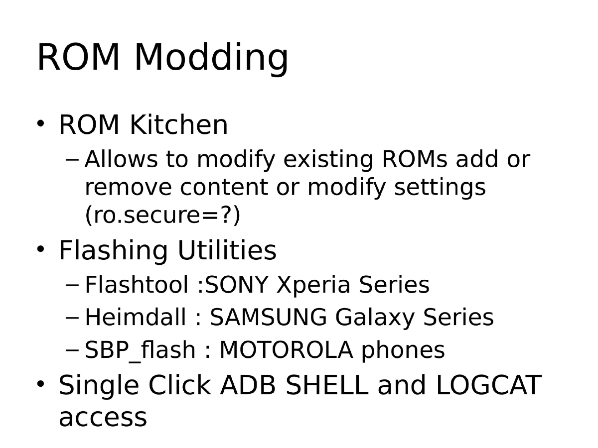 Slide 24 of Deep Dive Android Cocon
