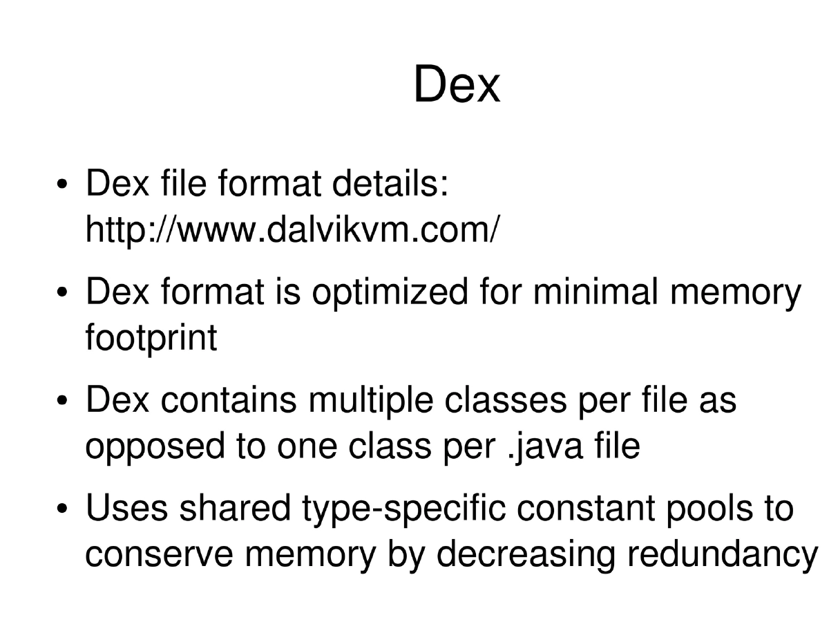 Slide 31 of Deep Dive Android Cocon