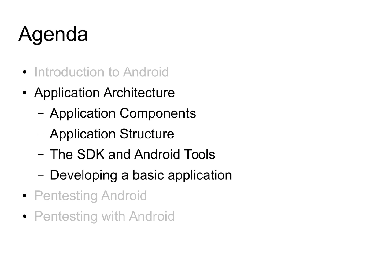 Slide 14 of G0s Workshop Android