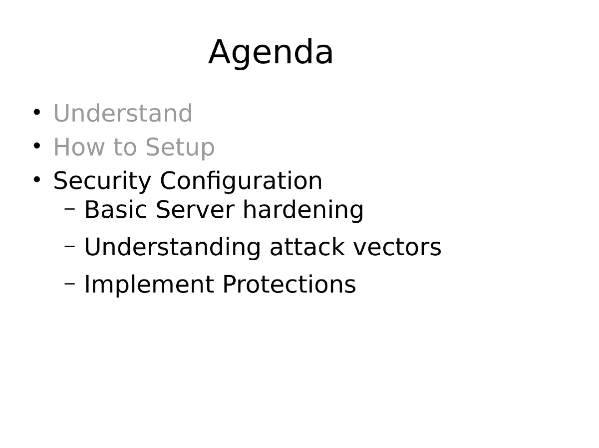 Slide 11 of Secure Wordpress Null Bhachav