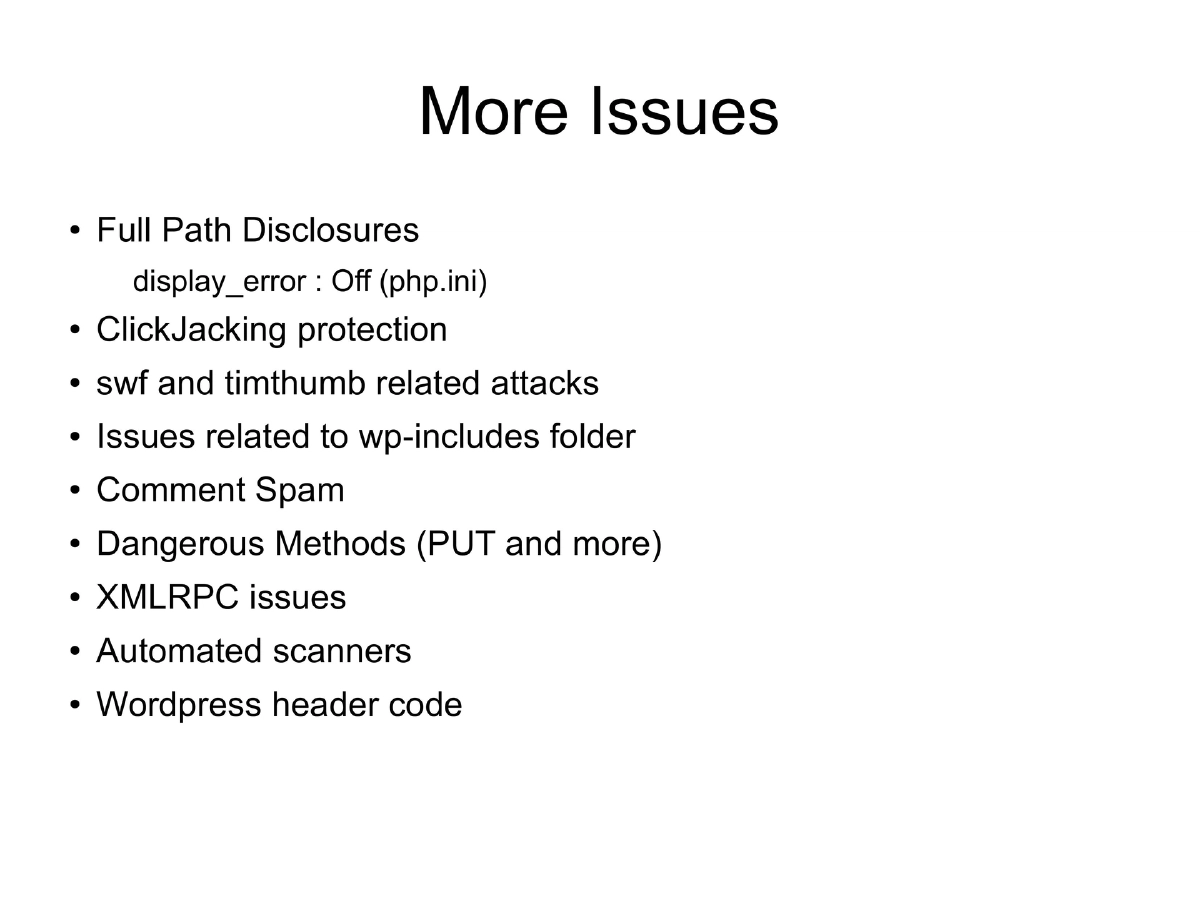 Slide 21 of Secure Wordpress Null Bhachav