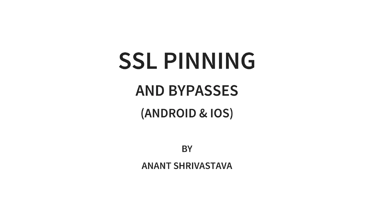 Slide 1 of Ssl Pinning