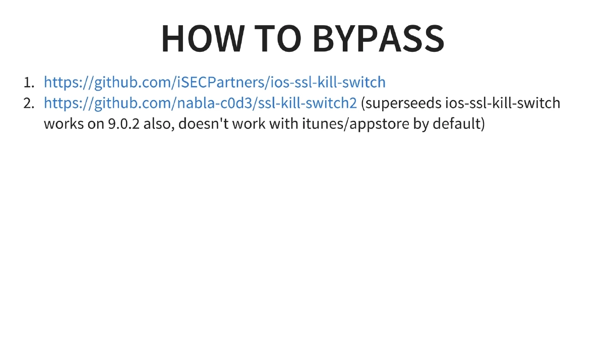 Slide 20 of Ssl Pinning