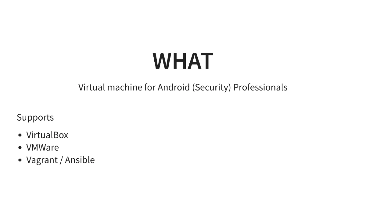 Slide 2 of BlackHat Asia Arsenal Tamer