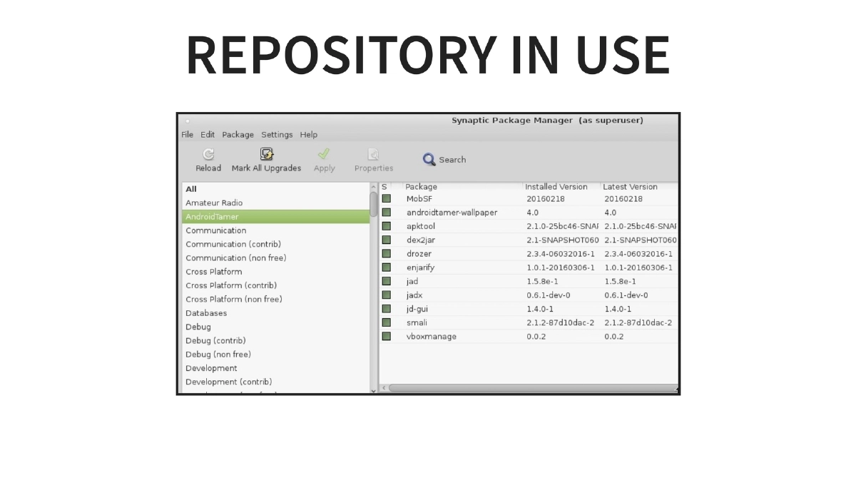 Slide 10 of BlackHat USA Arsenal Androidtamer