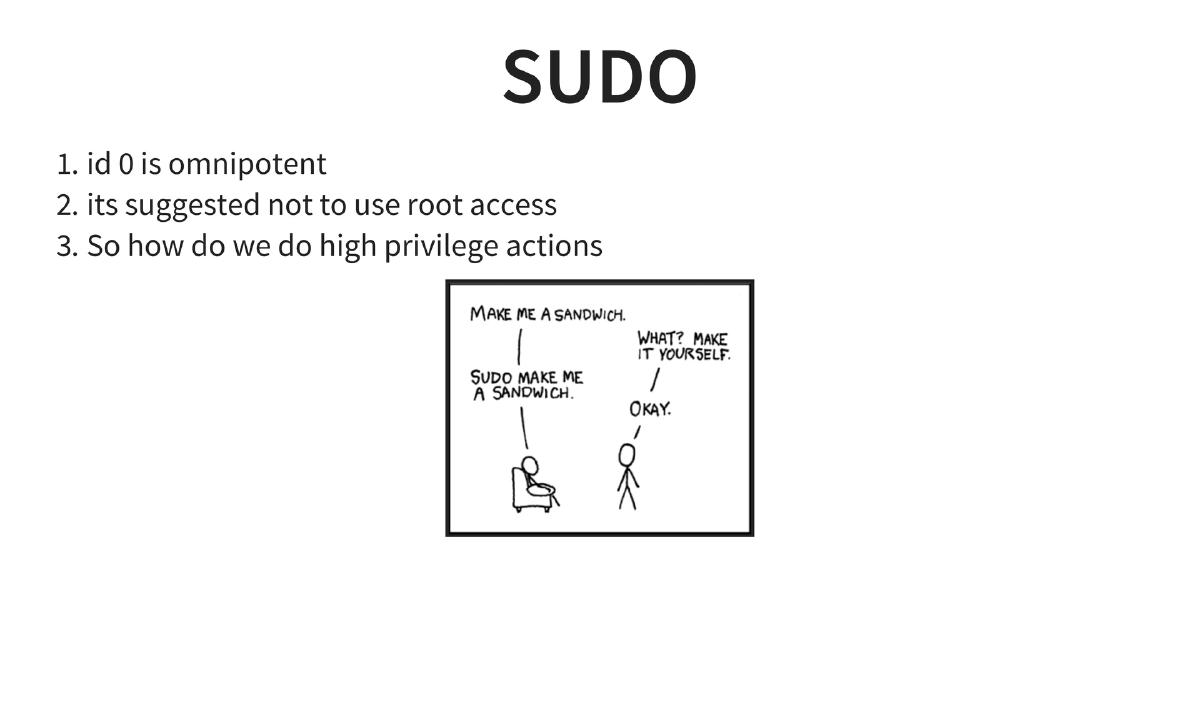 Slide 11 of Null Puliya Linux