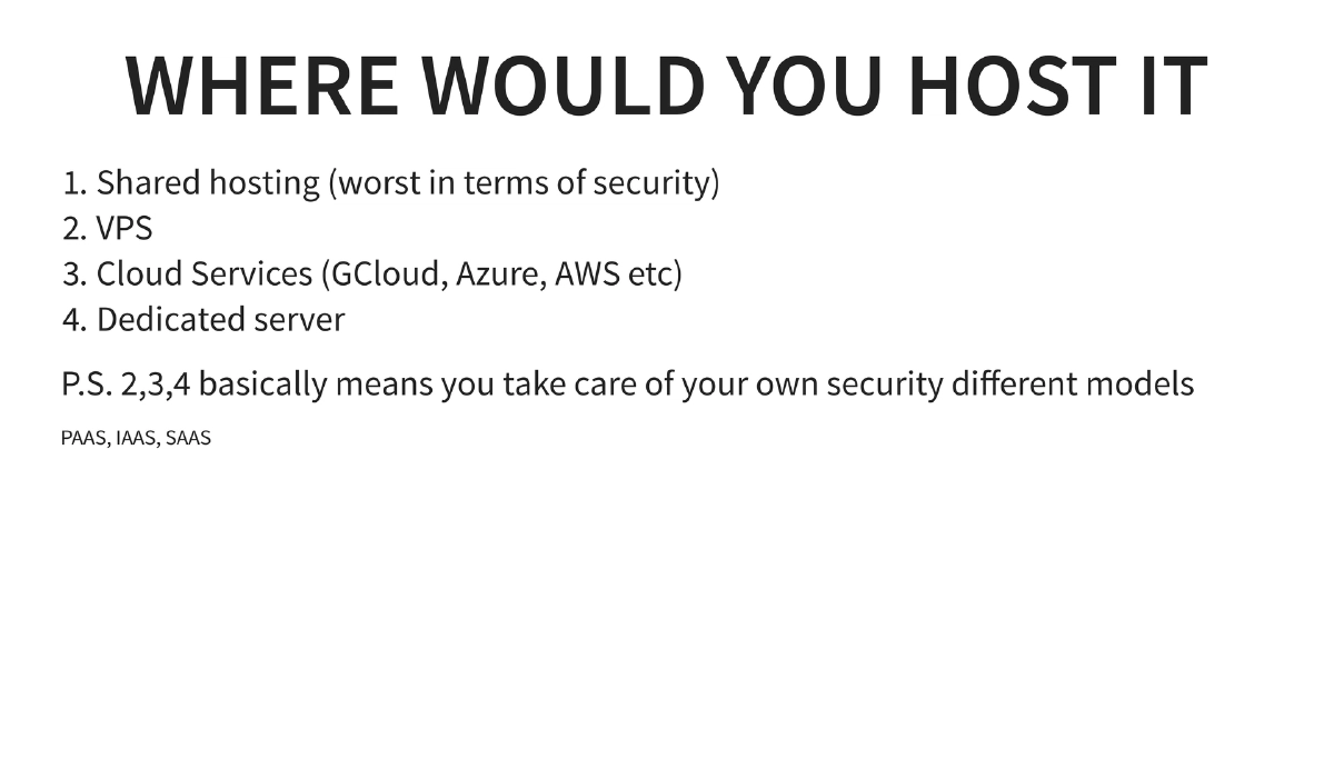 Slide 13 of What It Takes To Secure A Web Application