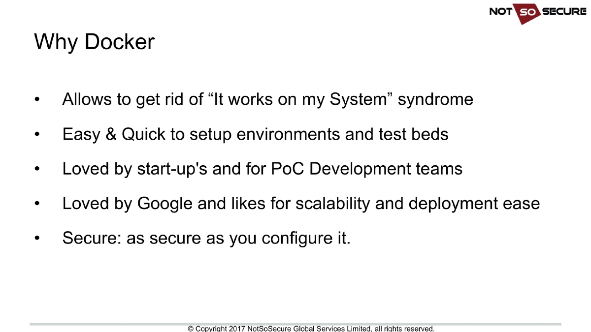 Slide 4 of Down By The Docker