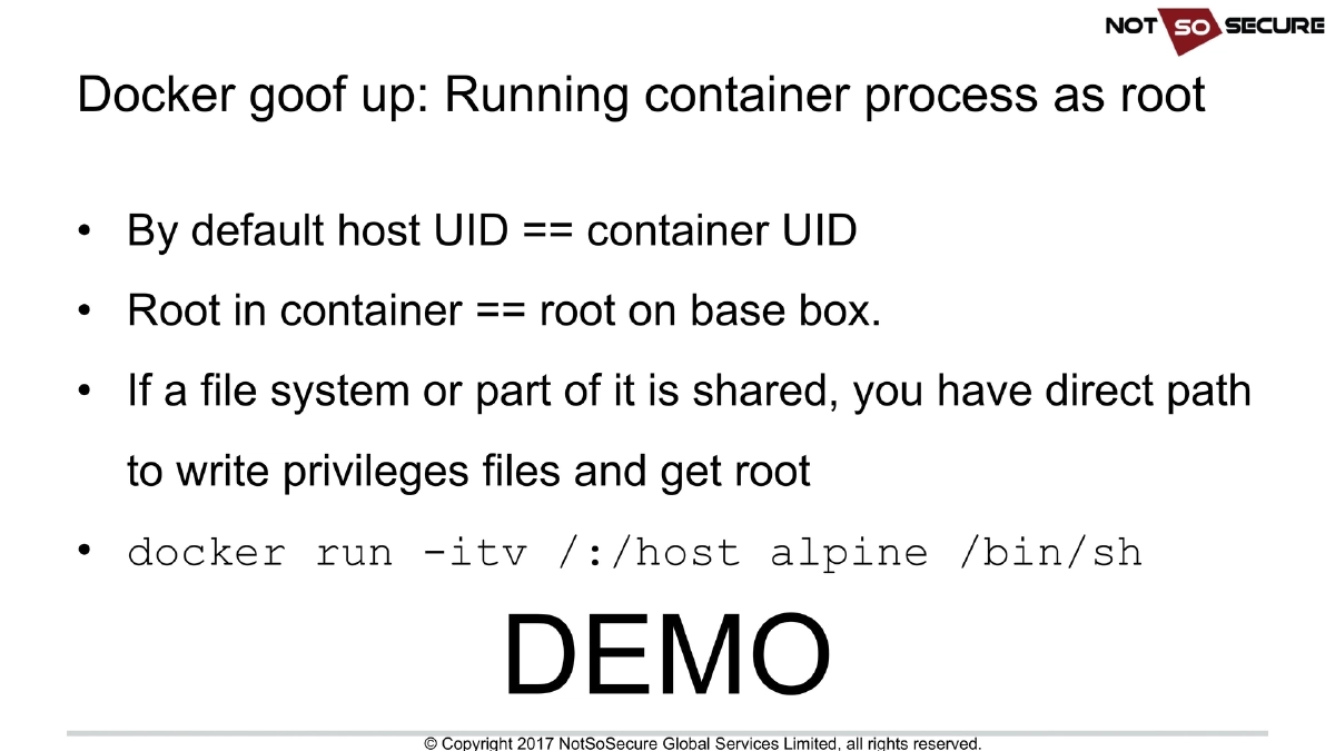 Slide 7 of Down By The Docker