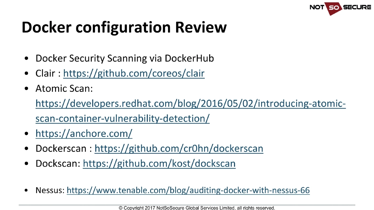 Slide 11 of Down By The Docker