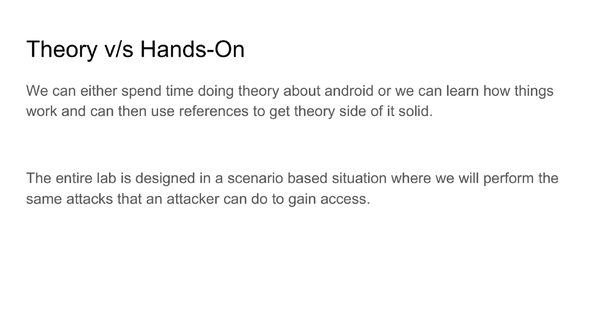 Slide 6 of Nullcon Extreme Android