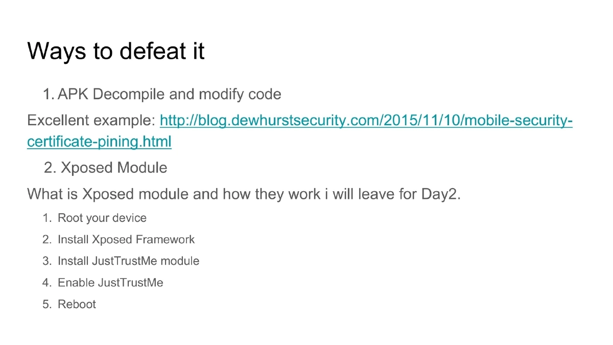 Slide 39 of Nullcon Extreme Android