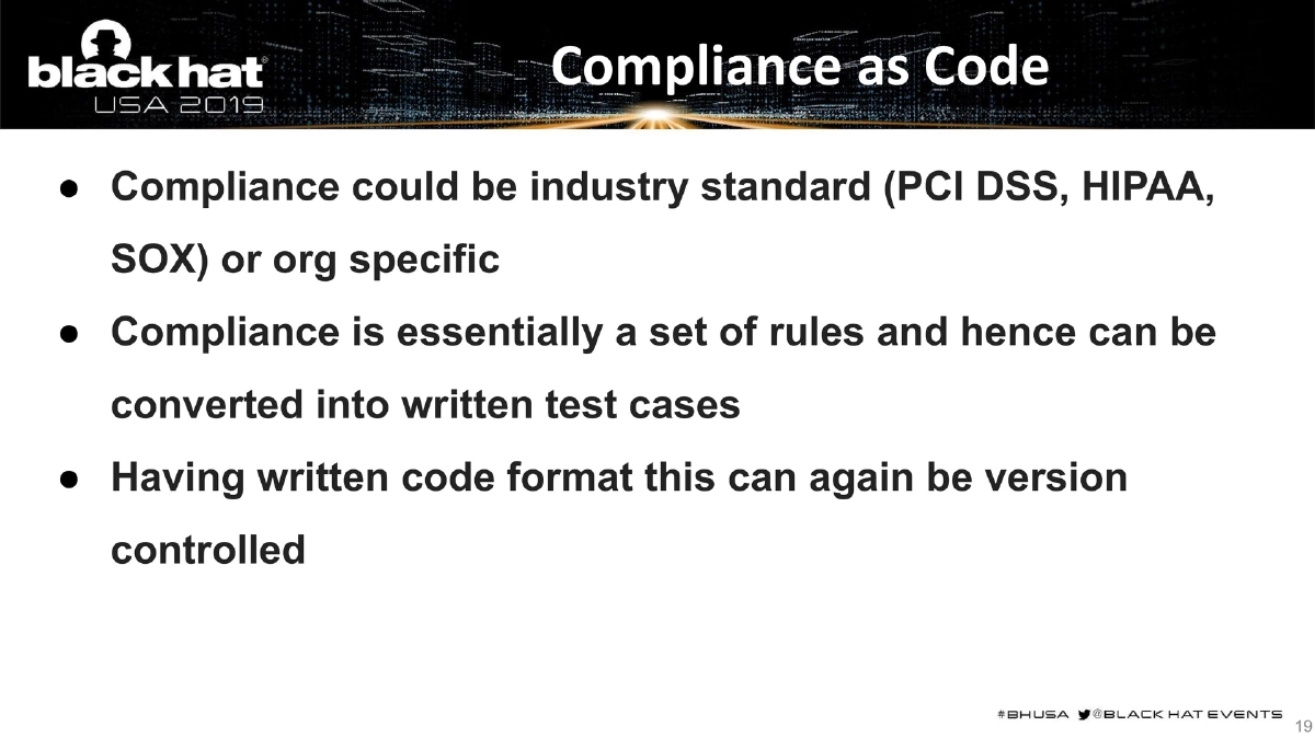 Slide 19 of BlackHat USA DevSecOps