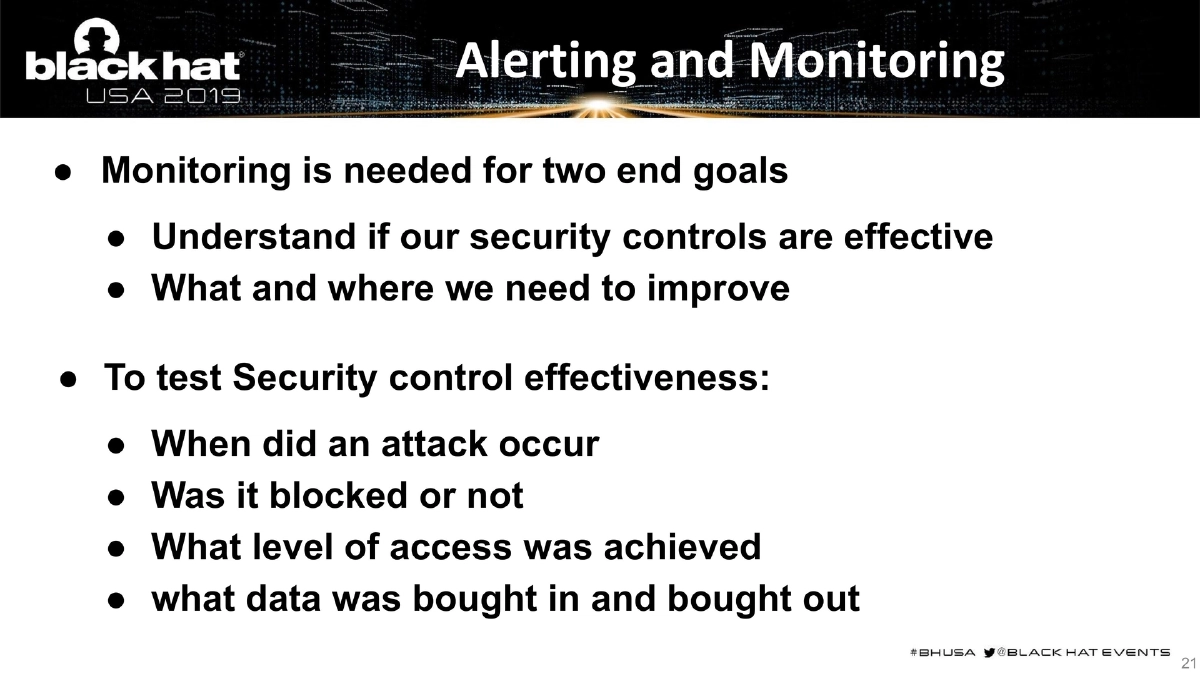 Slide 21 of BlackHat USA DevSecOps