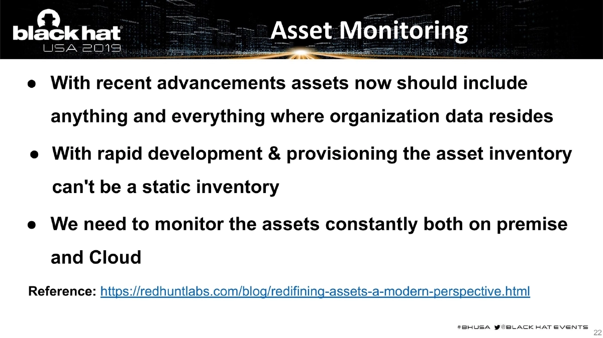 Slide 22 of BlackHat USA DevSecOps