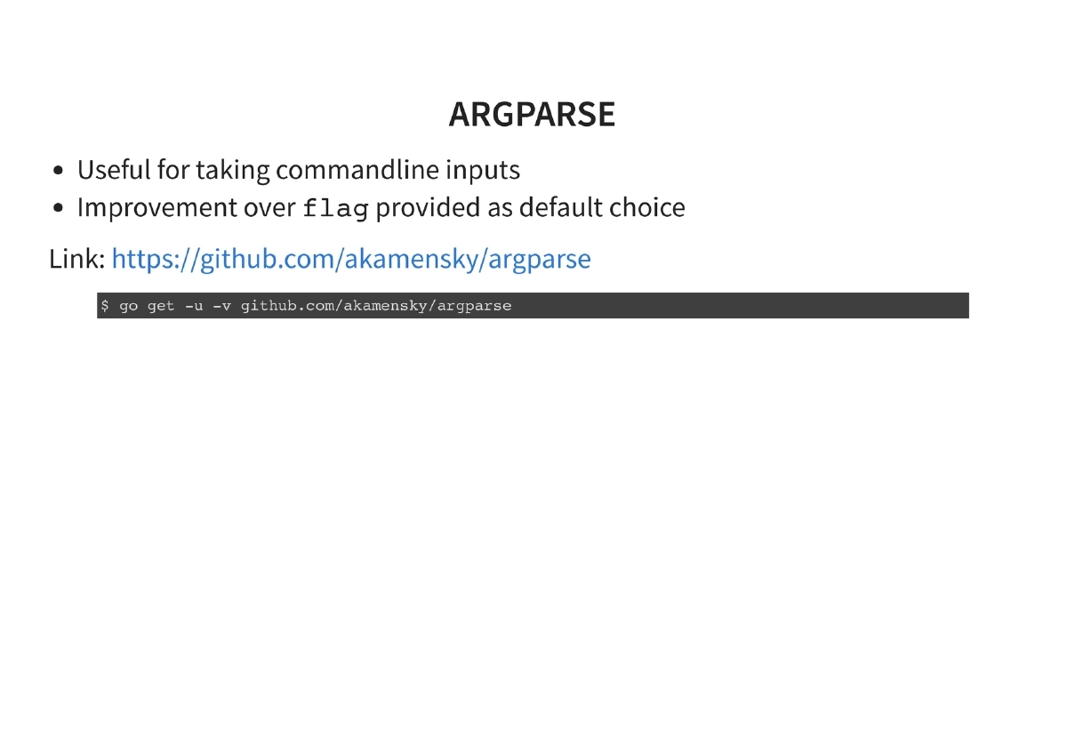 Slide 14 of Golang For Pentesters