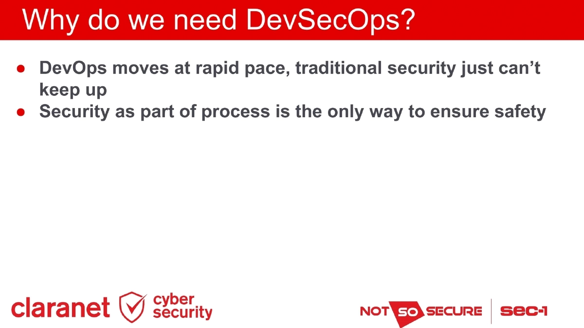 Slide 6 of Ip Expo DevSecOps