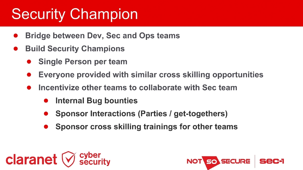 Slide 17 of Ip Expo DevSecOps