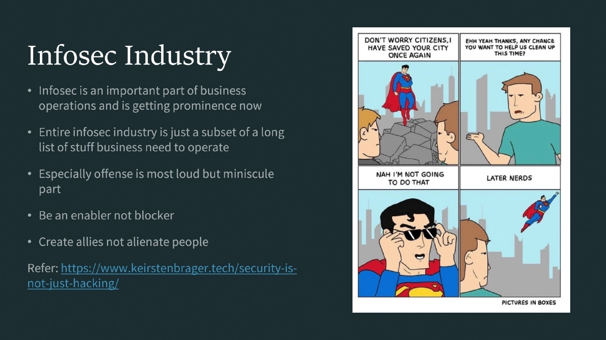 Slide 6 of Diversec Keynote