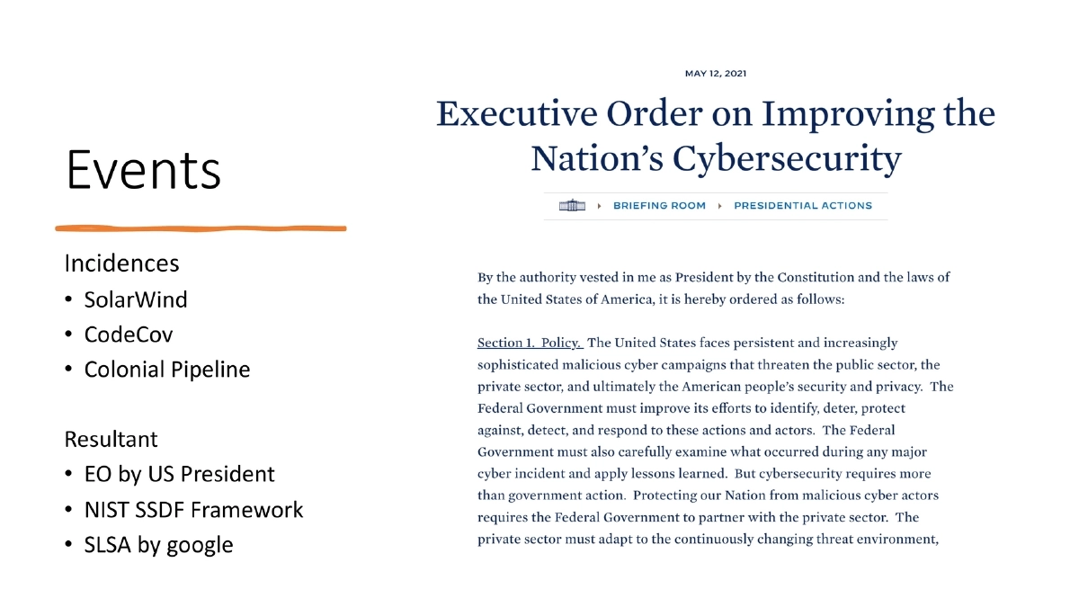 Slide 11 of Bsides London Beyond The Code Supply Chain