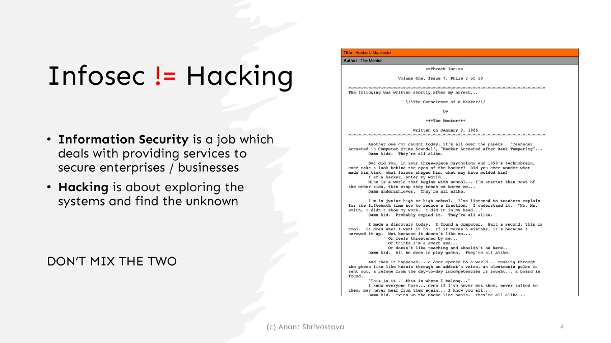 Slide 4 of Career In Infosec