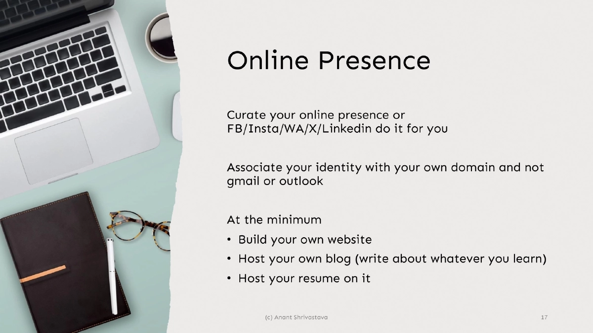 Slide 17 of Career In Infosec