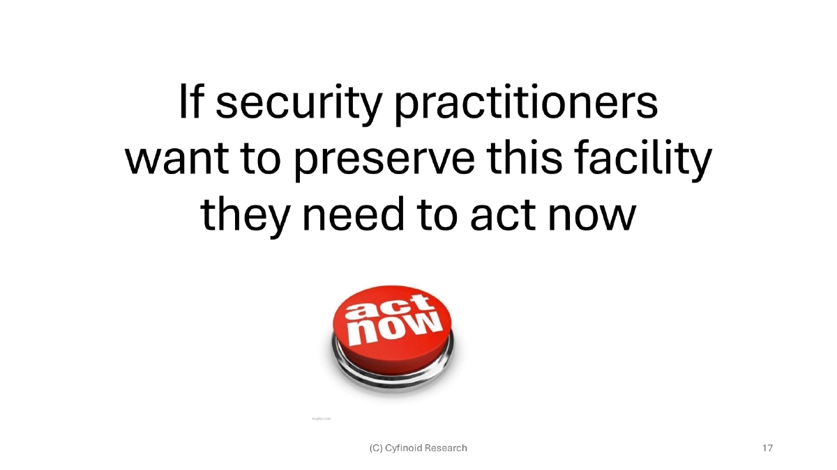 Slide 17 of Bsides Bangalore Sbom Fad Future