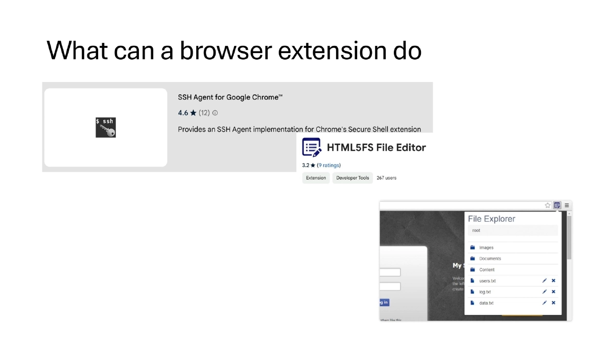 Slide 17 of Bsides Kerala Supply Chain Outside Code