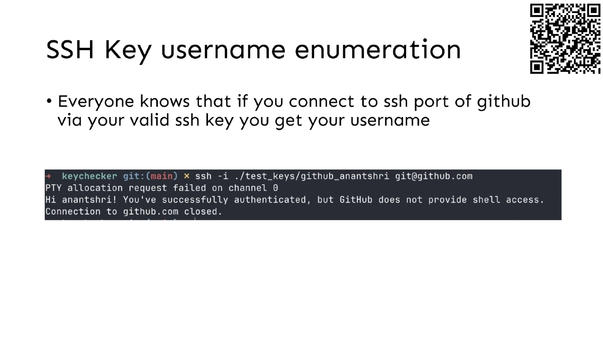 Slide 5 of KeyChecker - DEF CON 34 Demo Labs