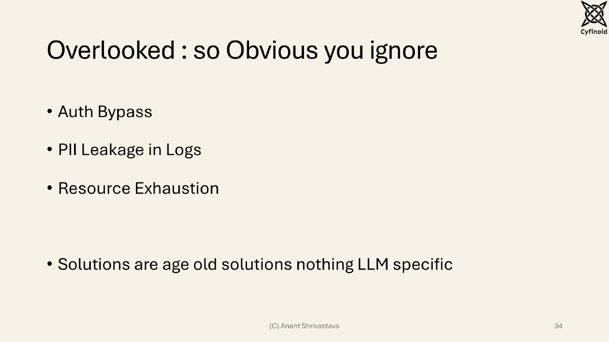 Slide 34 of Building, Owning, and Securing Private AI Infrastructure