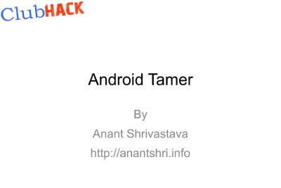 Android Tamer