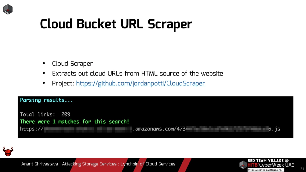 Slide 21 of Attacking Storage Services : The Lynchpin of Cloud Services
