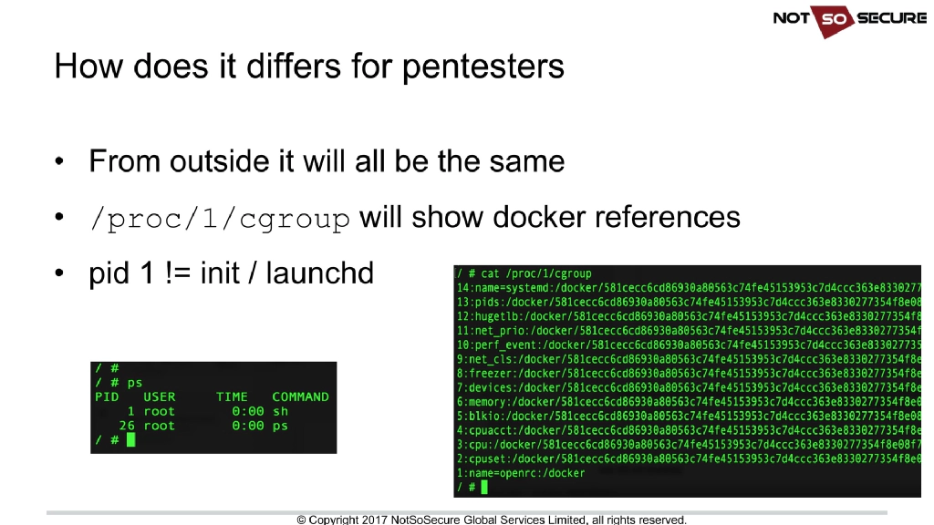 Slide 5 of Down by the Docker