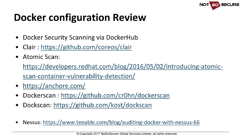 Slide 11 of Down by the Docker