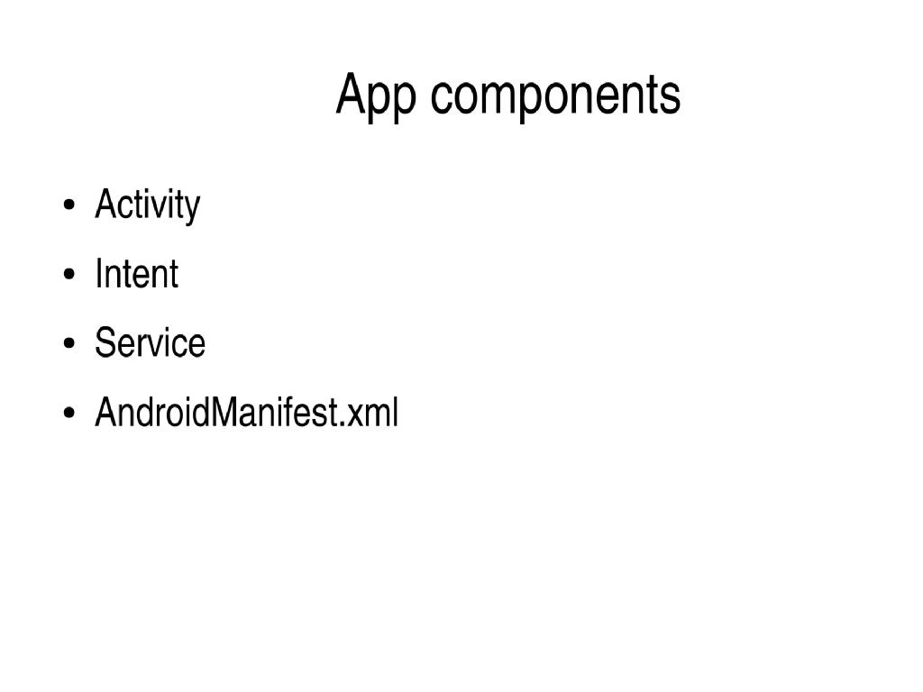 Slide 20 of Android Security Workshop
