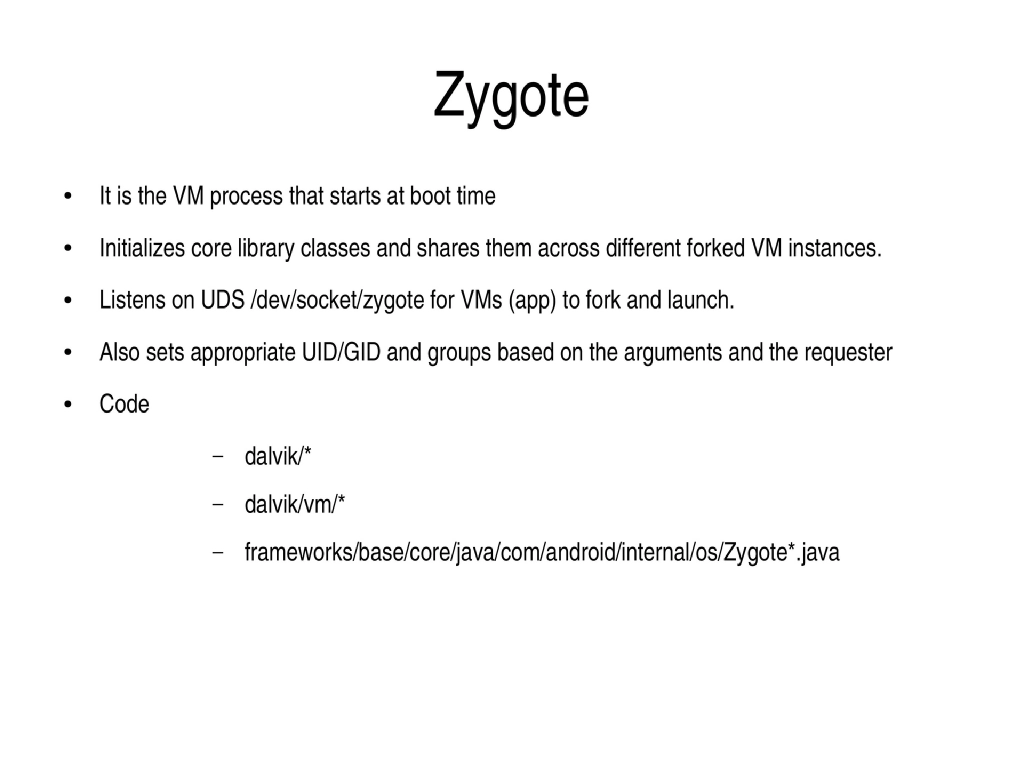 Slide 18 of Android Security Workshop