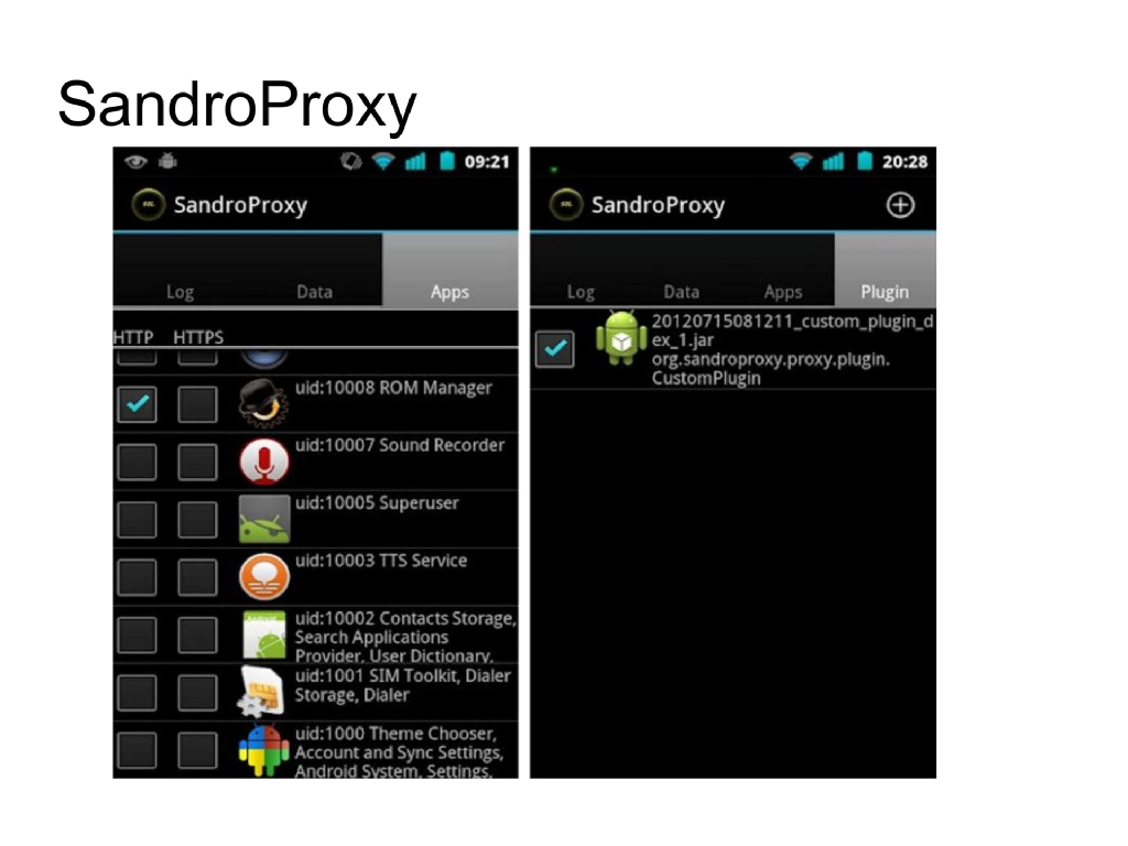 Slide 71 of Android Security Workshop