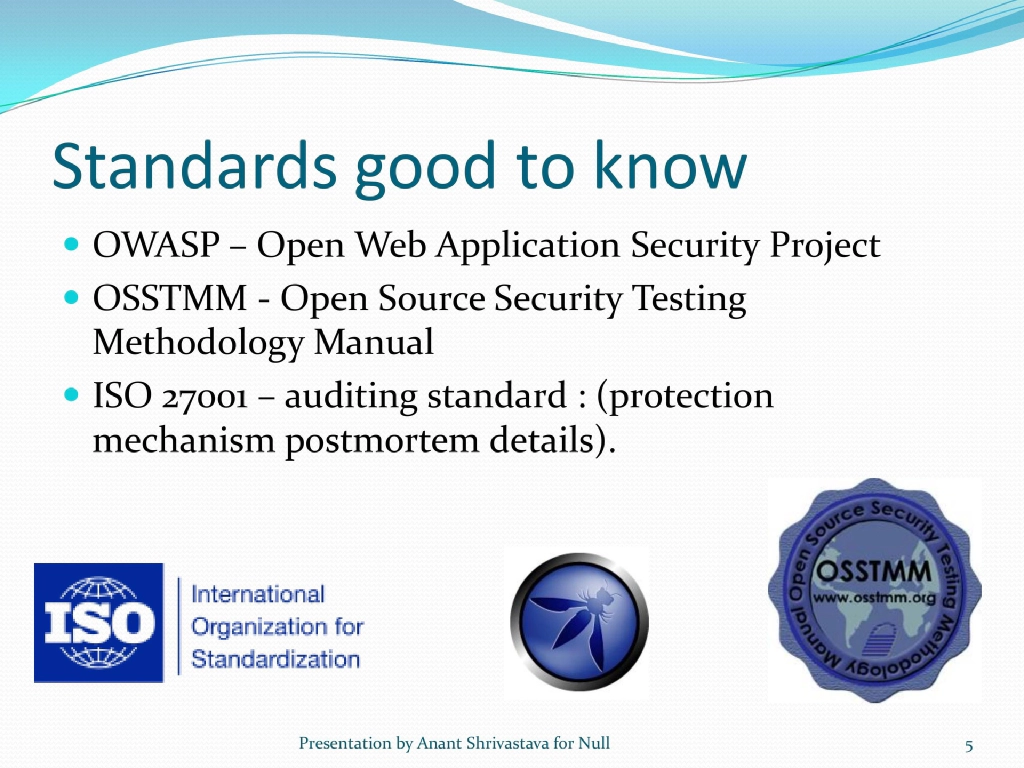 Slide 5 of How to Setup A Pen Test Lab & How to Play CTF