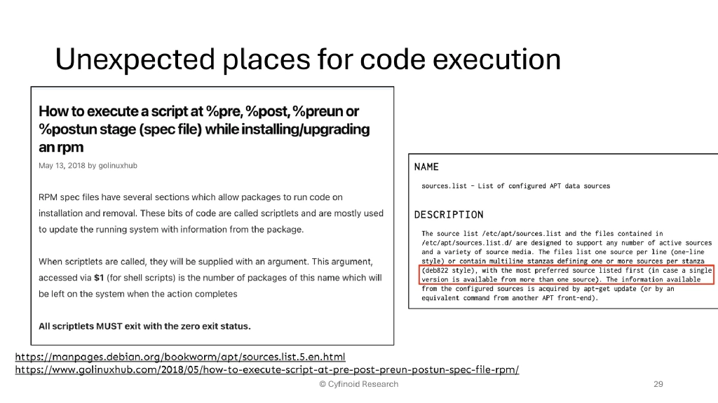 Slide 29 of Beyond Dependencies: The Real Picture of Software Supply Chain Security
