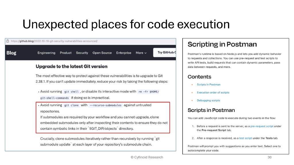 Slide 30 of Beyond Dependencies: The Real Picture of Software Supply Chain Security